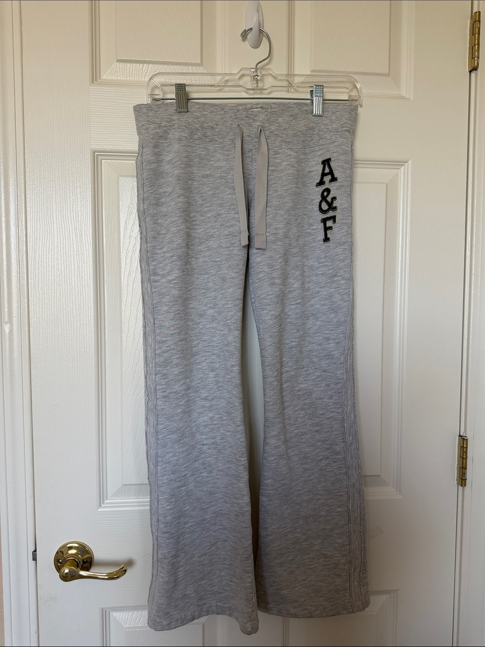 Abercrombie & Fitch Light Gray sweatpants